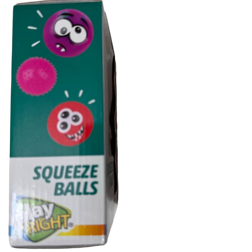 Play Right Squeeze Balls 6 Piece Set For Ages 3+ New Gift - Picture 5 of 7